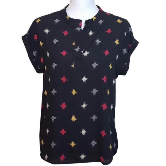 🔥HP🔥 ANTHROPOLOGIE/PLEIONE TOP - Picture 2 of 7